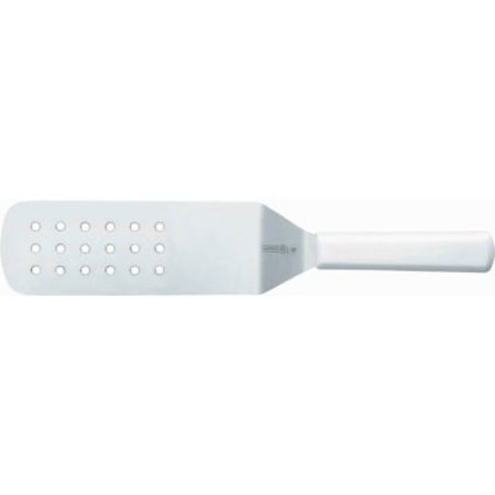 MUNDIAL Mundial W5681 - Turner 8" x 3", Perforated, White Handle W5681